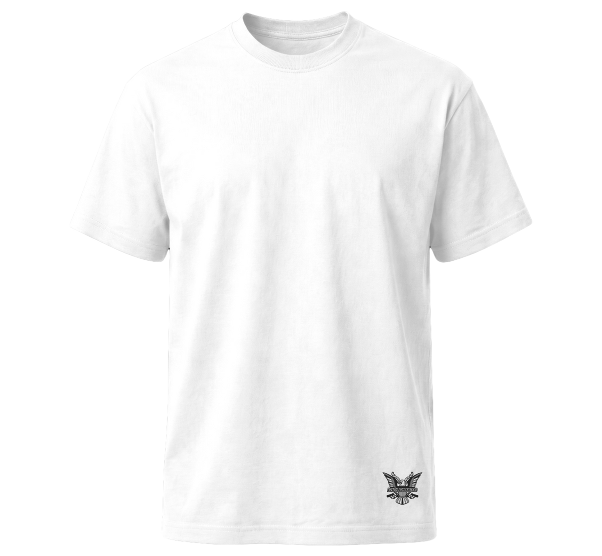 The Back Channel — Icey White Diplomat Tee