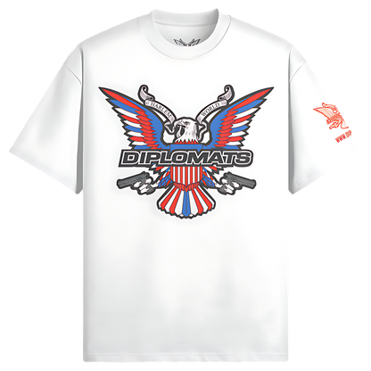 The Diplomats Bird Tee – Classic White