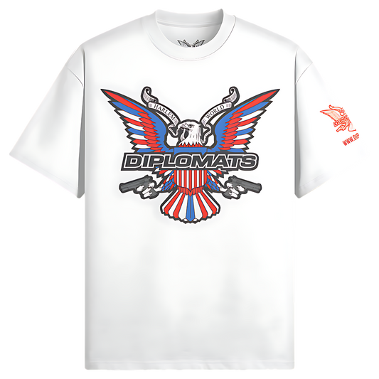 The Diplomats Bird Tee – Classic White