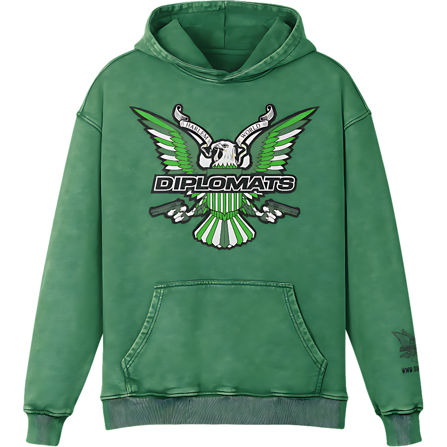 Dipset Faded Camouflage Currency Hoodie