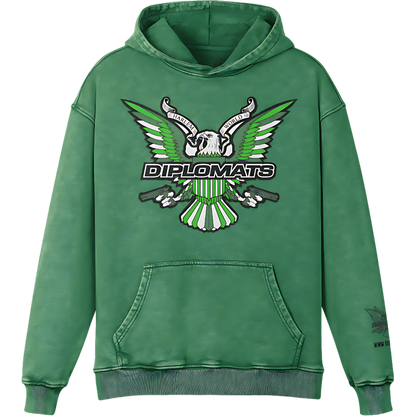 Dipset Faded Camouflage Currency Hoodie