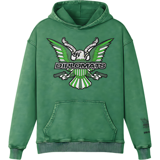 Dipset Faded Camouflage Currency Hoodie
