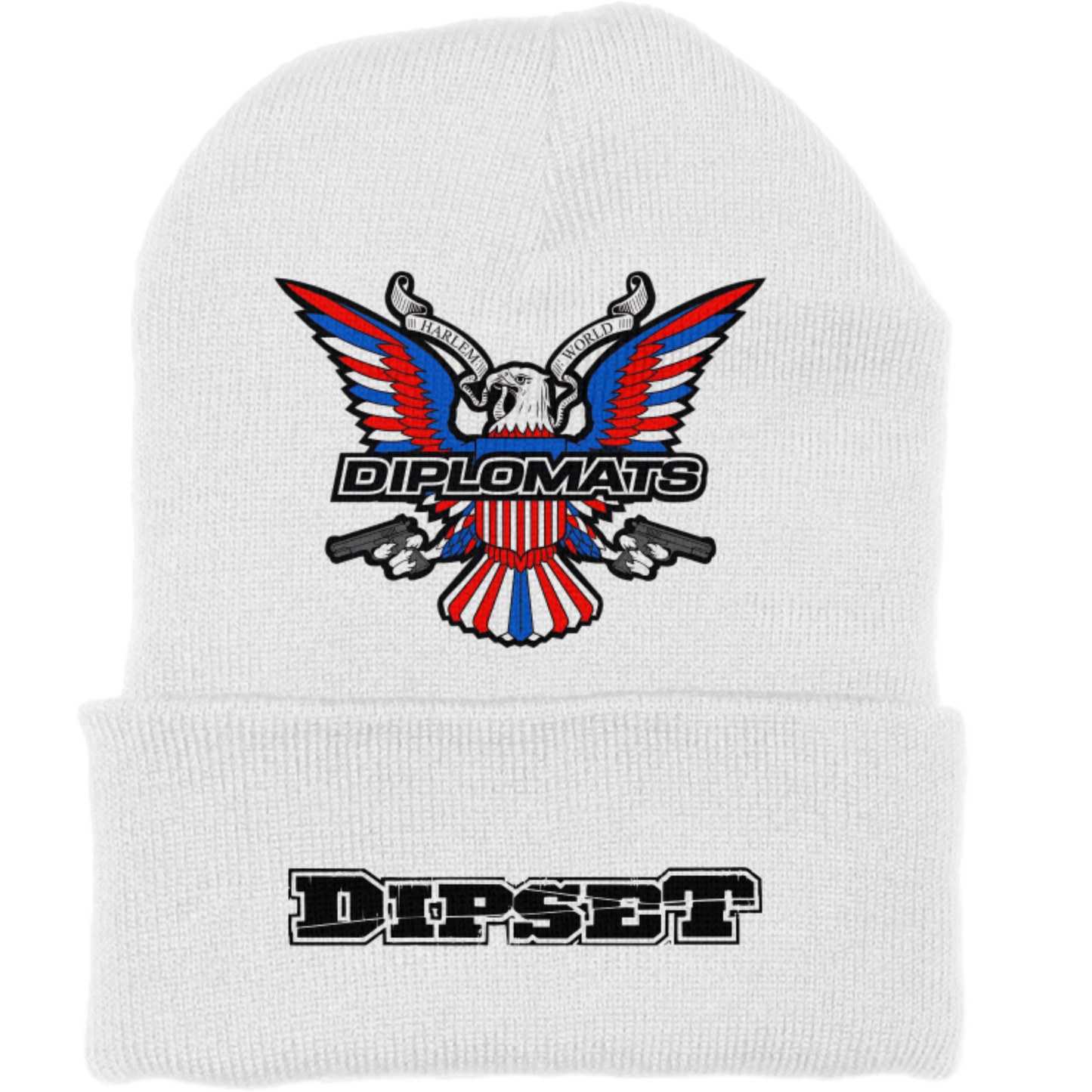 Limited Edition Classic White Dipset Beanie